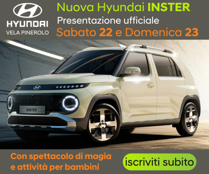 Hyundai lancia sul mercato la Inster, scoprila sabato 22 e domenica 23 febbraio