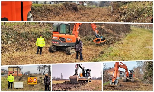 Ruspe al lavoro a Barge per la &quot;Via della Pietra&quot;