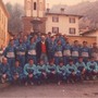 L’Atletica Cavour nel 1987 con al centro Franco Arese campione europeo dei 1500 metri piani a Helsinki 1971, fondatore di Asics Italia ed ex presidente della Federazione Italiana di Atletica Leggera