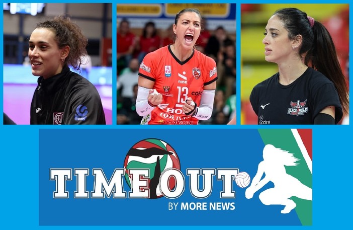 Volley femminile - Questa sera alle 21 ritorna “TIME OUT”; Ospiti Noemi Signorile, Imma Sirressi e Alessandra Colzi