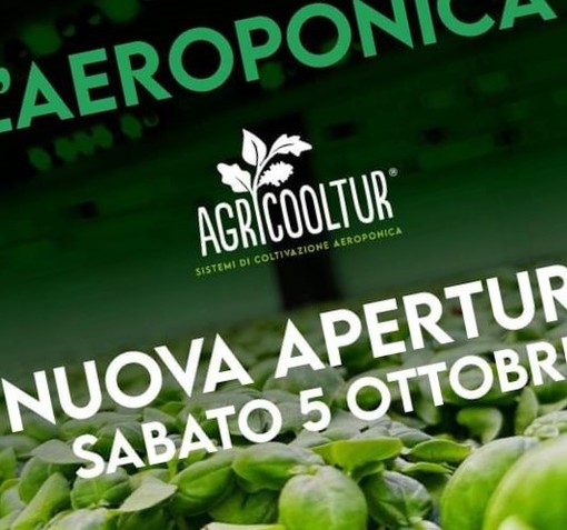 Da Sabato 5 Ottobre all'Emporio Monge di Torre S.Giorgio arriva Hortus, la nuova serra aeroponica di Agricooltur®