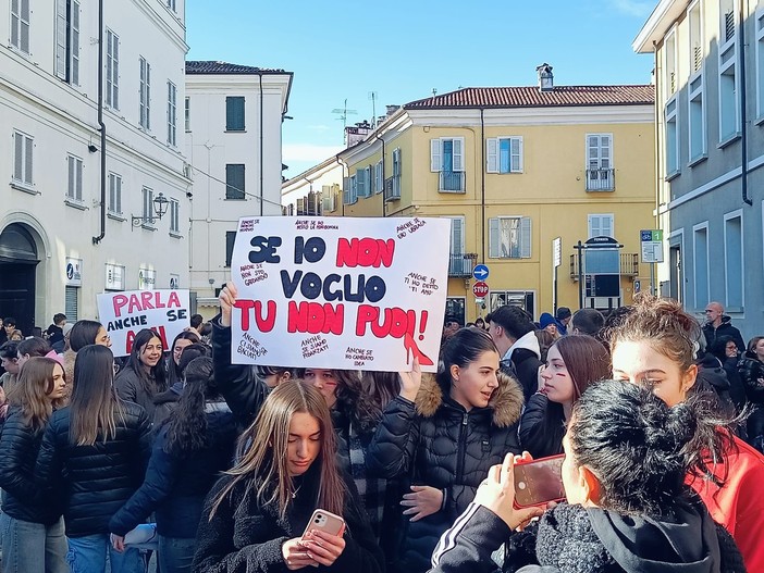 Il corteo di sabato (foto di Cinzia Consolati)