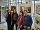 L’inaugurazione della mostra con, da sinistra, Monica Canalis, Rosalba Castelli, Silvia Lorenzino e Luca Salvai