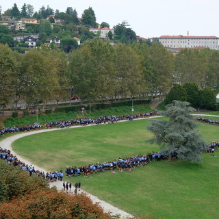 Il raduno in piazza d’Armi (foto di Davide Milanesi)