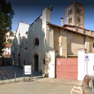 La chiesa di San Domenico, che ospita la mostra