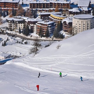 Sestriere con la neve