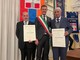 Da sinistra Francesco Cerato, Fabio Cerato e Giovanni Truccone