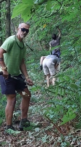 Le pulizie per la Vandalino Vertical