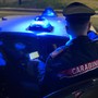 Immagine di repertorio di un intervento notturno dei carabinieri