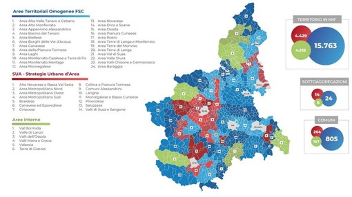 Un progetto di sviluppo per tutti i Comuni del Piemonte