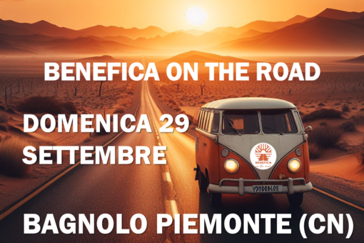 Domenica 29 settembre arriva a Bagnolo Piemonte “BENEFICA ON THE ROAD”, la Piazza in movimento!