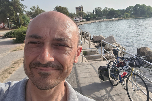 Da Atene a Roma in bicicletta: intervista ad Alberto, in viaggio al tempo del Covid