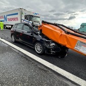 incidente tangenziale la loggia