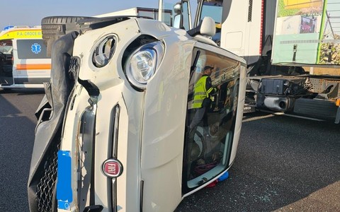 Incidente al sito interporto, traffico paralizzato sulla tangenziale sud