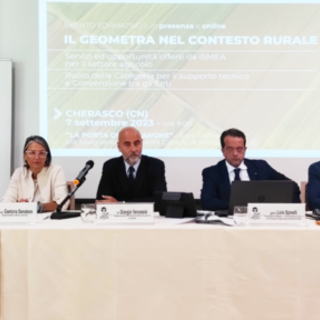 A Marene il convegno &quot;Il Geometra nel contesto rurale: servizi e opportunità offerti da ISMEA per il settore agricolo&quot; (FOTO E VIDEO)