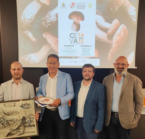 Presentata a Cuneo la 63^ mostra del Fungo di Ceva