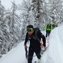 I soccorritori a Salbertrand